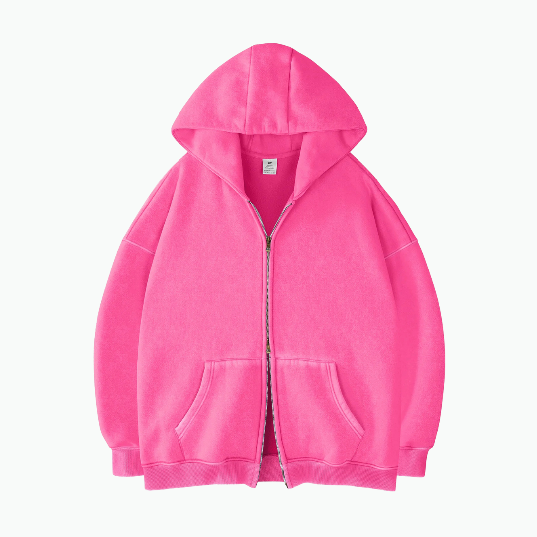 COLESICE ZIP WASH HOODIE