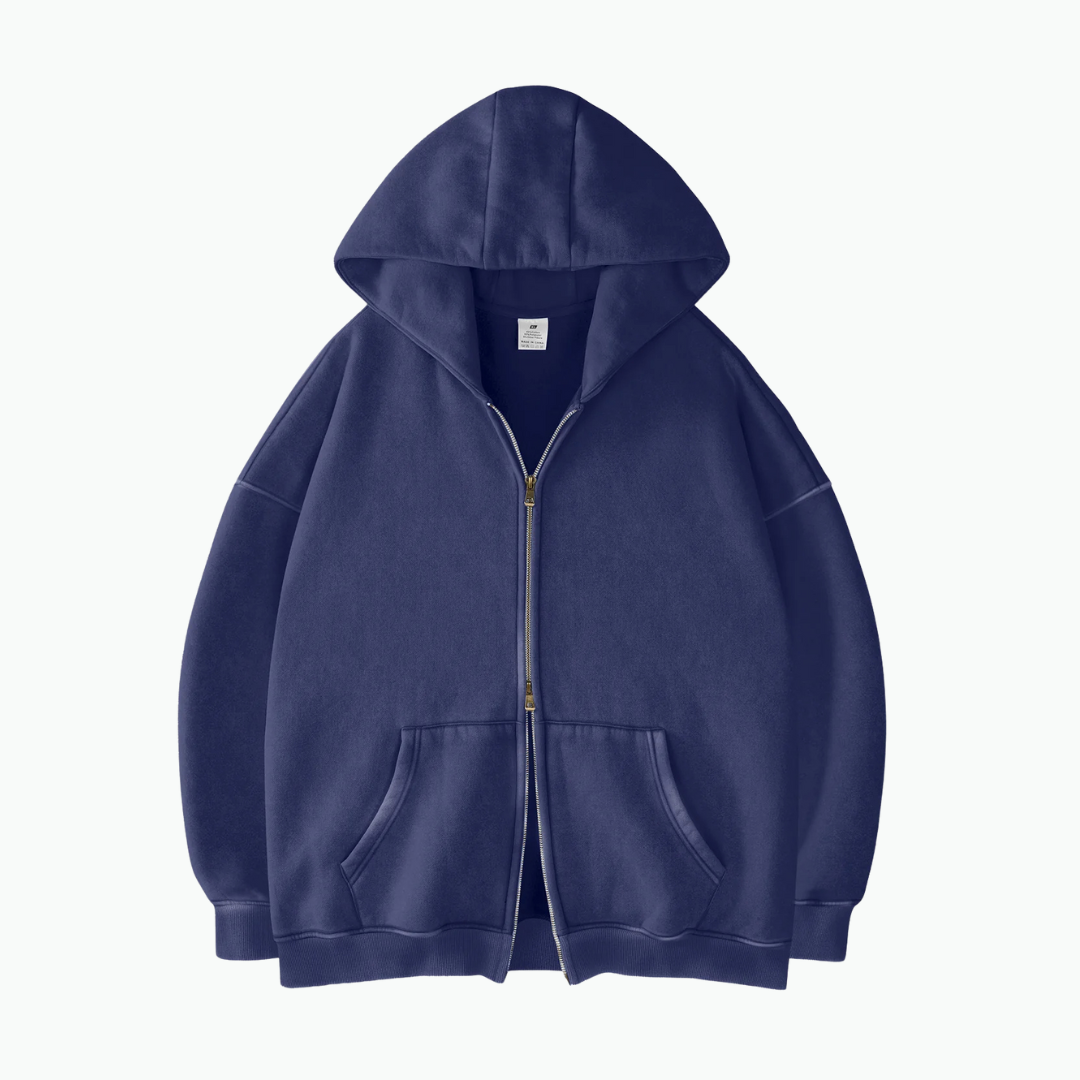 COLESICE ZIP WASH HOODIE