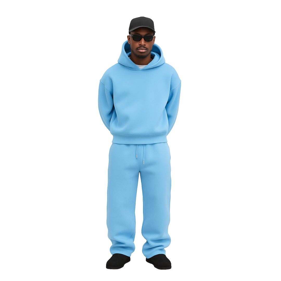 COLESICE SWEATPANTS BABY BLUE