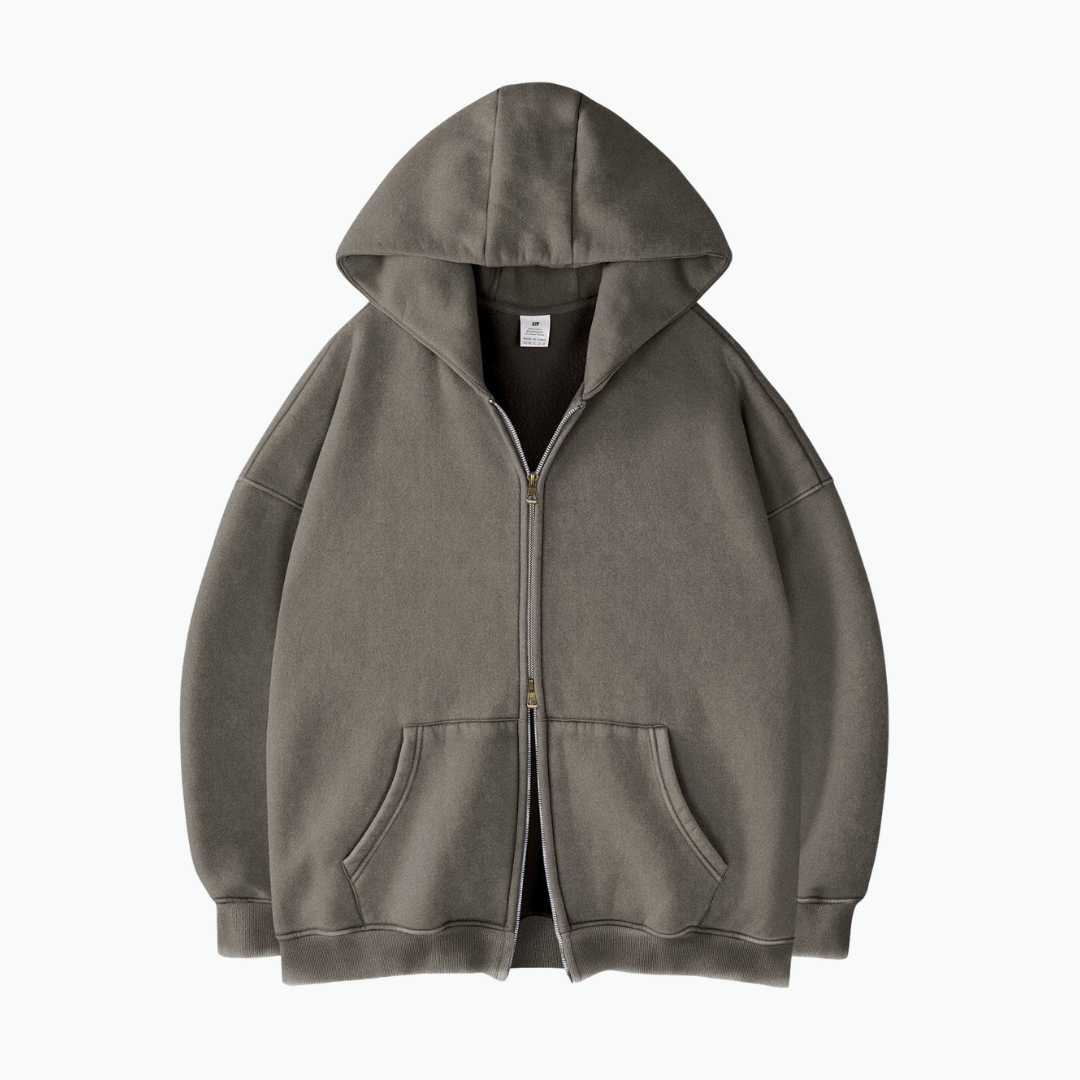 COLESICE ZIP WASH HOODIE